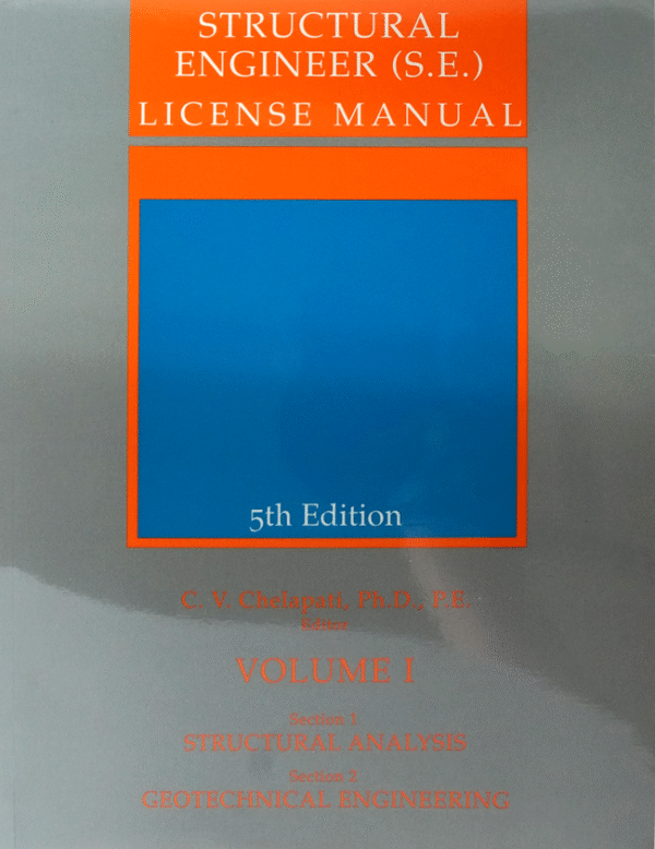STRUCTURAL LICENSE MANUAL 5TH EDITION VOLUME 1